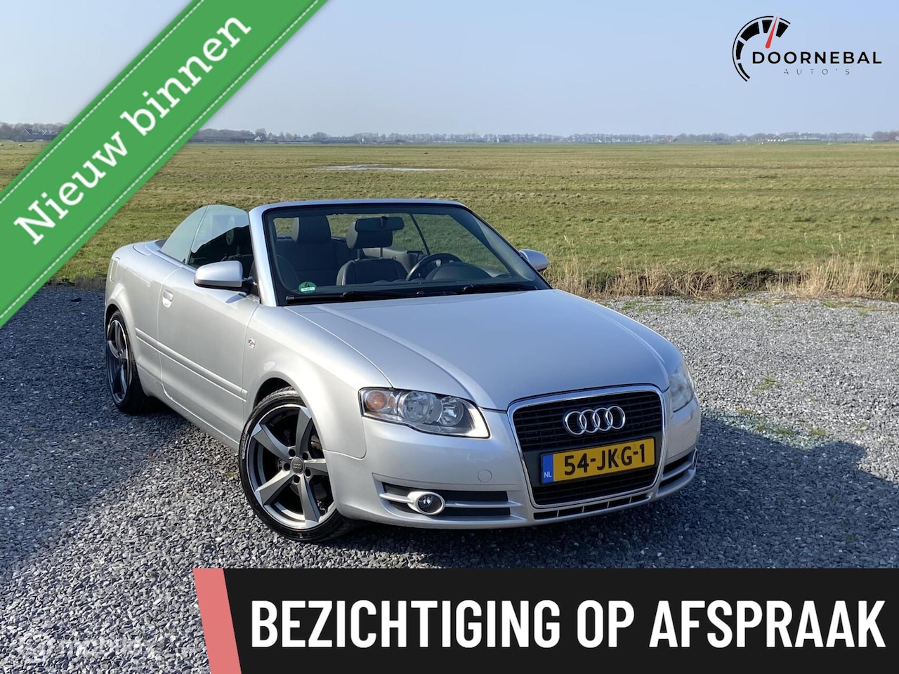 Audi A4 Cabriolet - 1.8 Turbo Advance / LEDER / CRUISE / BOSE - AutoWereld.nl