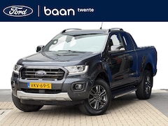 Ford Ranger - 2.0 EcoBlue Wildtrak Supercab | Trekhaak | Camera | Stoelverwarming | Rollertop | Adaptive