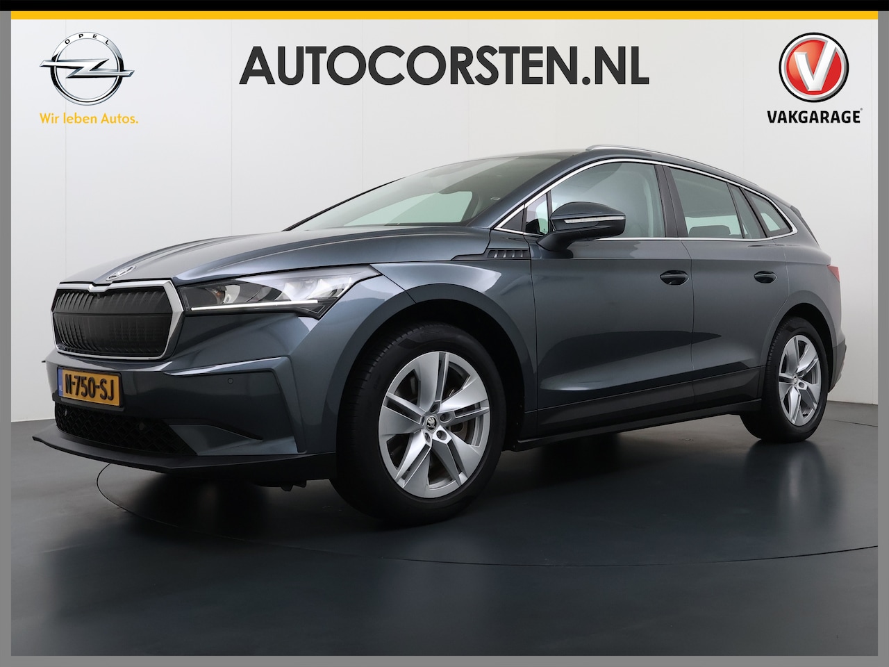 Skoda Enyaq iV - 80 Trekhaak Adap.Cruise 3 Fase Warmtepomp Camera Apple Carplay/Android Auto Navi Ecc Pdc A - AutoWereld.nl