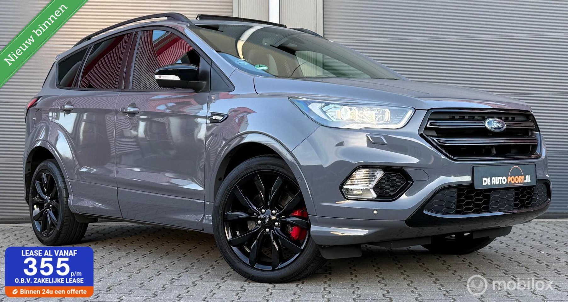 Ford Kuga - 1.5 EcoBoost ST Line Pano.dak/Trekhaak/Lane/Sony/19" - AutoWereld.nl