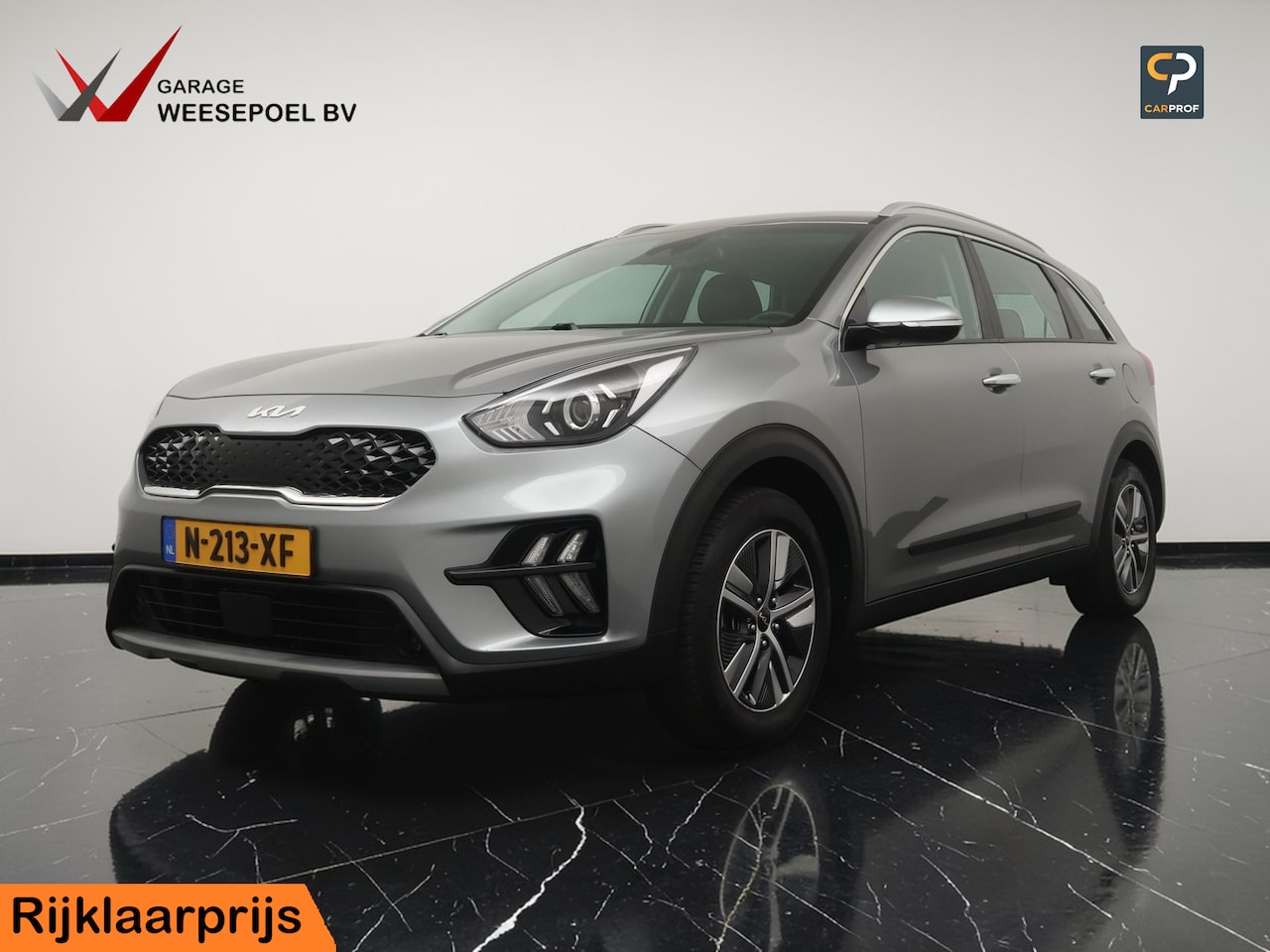 Kia Niro - 1.6 GDi Hybrid DynamicLine - Navigatie - Camera - Climate control - Cruise control -  All - AutoWereld.nl