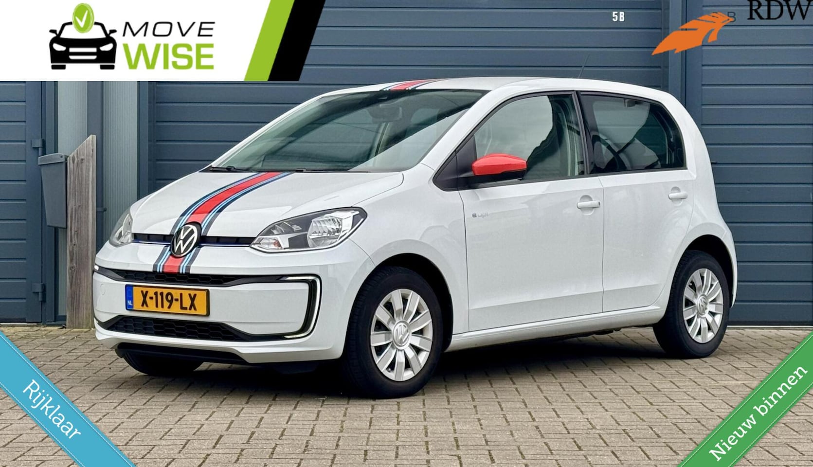 Volkswagen e-Up! - | Nieuwe Model | 100% Elektrisch | 33.000 KM | 5 Drs. | Cruise | Camera | Stoelverwarming - AutoWereld.nl