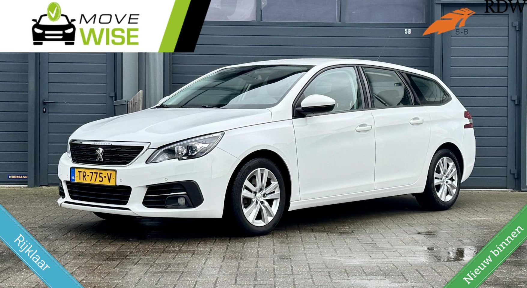 Peugeot 308 SW - 1.2 - 130pk Allure | Facelift | Lage KM NAP | VOL AUTOMAAT | Trekhaak | Camera | - AutoWereld.nl