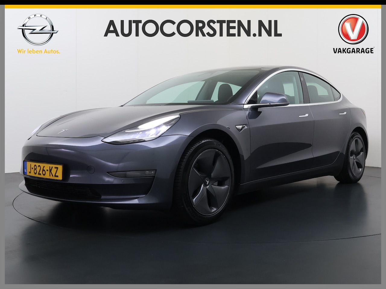 Tesla Model 3 - Long Range RWD Long Range AWD 75kWh Trekhaak Warmtepomp Lmv 18" AutoPilot Leder Pano-Dak Adaptive-Cruise - AutoWereld.nl