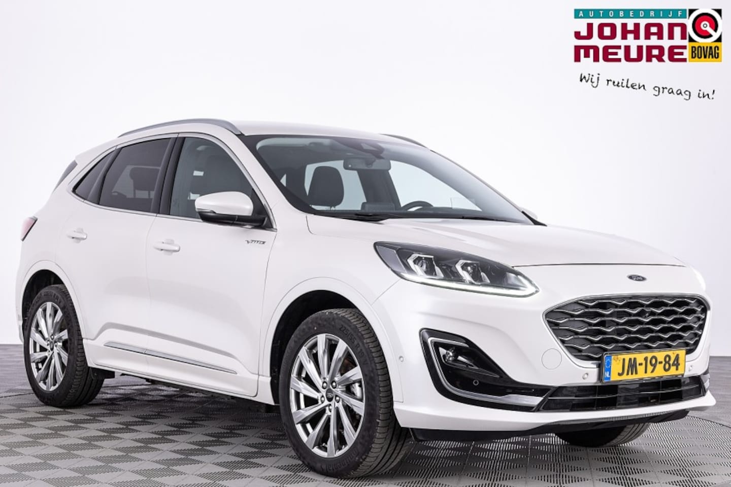 Ford Kuga - 2.5 PHEV Vignale | B&O | LEDER | NAVI | ECC | CARPLAY | Trekhaak - AutoWereld.nl