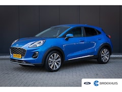 Ford Puma - 1.0 EcoBoost Hybrid Titanium X | 100% dealer o.h. | Parkeercamera | LED verlichting | Trek