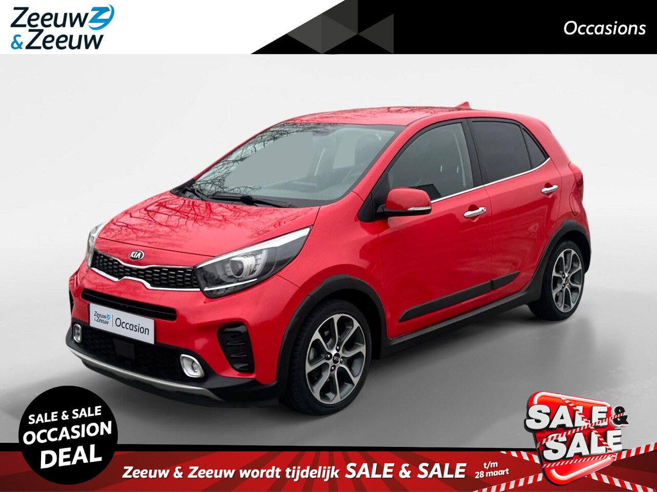 Kia Picanto - 1.0 T-GDI X-Line 100PK Turbo | Navi | Clima | Camera | Stoel-/Stuurverwarming | Leder | LM - AutoWereld.nl