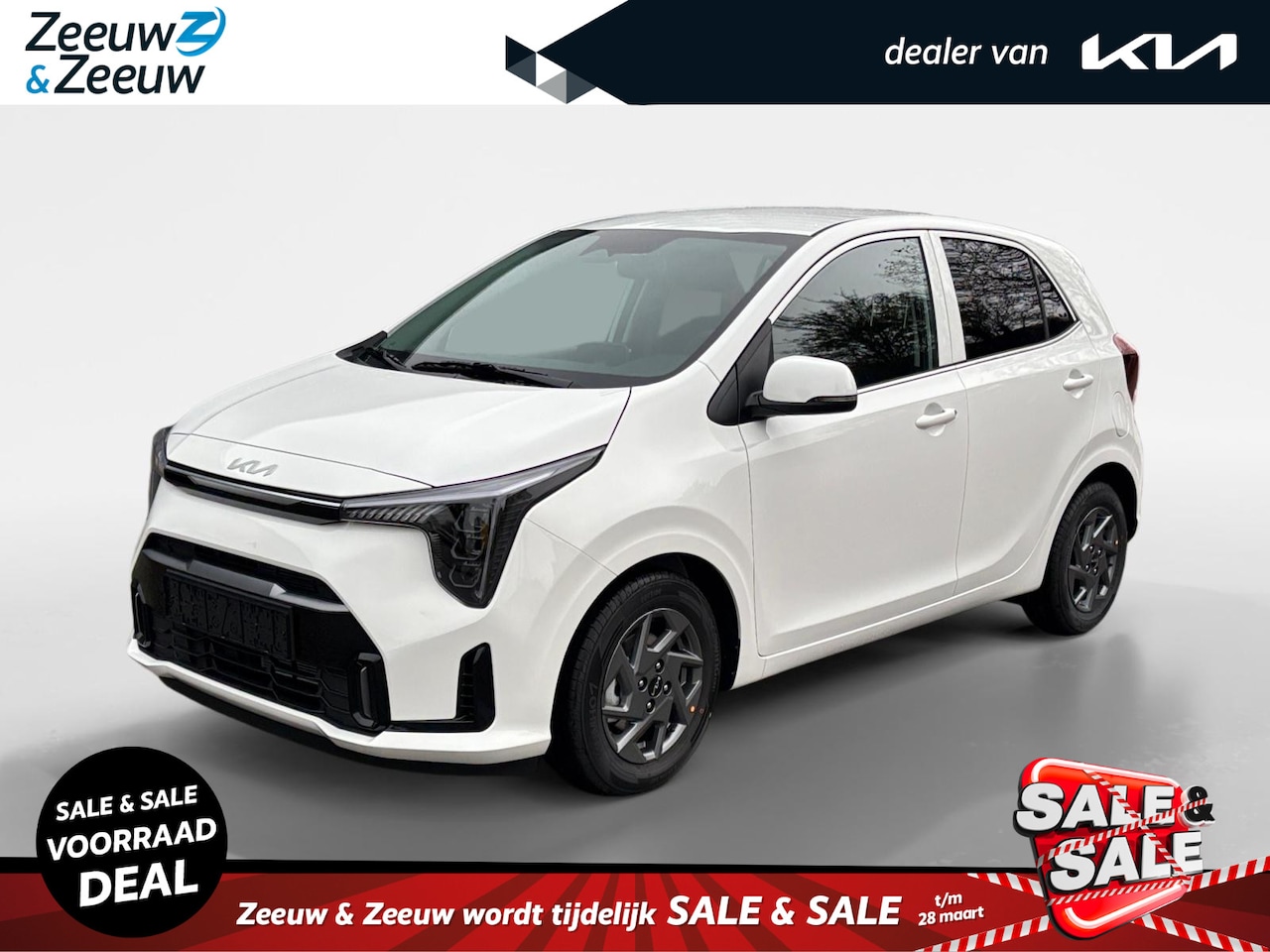 Kia Picanto - 1.0 GDi DynamicPlusLine | bel voor info | Elektrisch inklapbare buitenspiegels | 14" licht - AutoWereld.nl