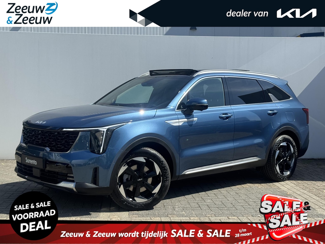 Kia Sorento - 1.6 T-GDi Plug-in Hybrid 4WD ExecutiveLine 7p. | *Direct uit voorraad leverbaar* | *Aktiek - AutoWereld.nl