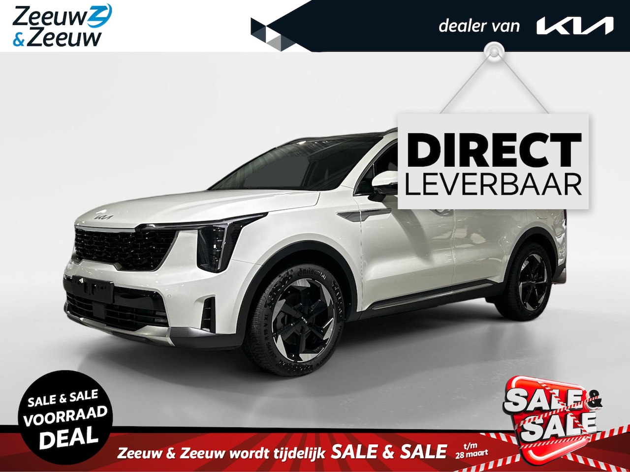 Kia Sorento - 1.6 T-GDi Plug-in Hybrid 4WD DynamicPlusLine 7p. | Glazen schuif-/kanteldak | BOSE premium - AutoWereld.nl