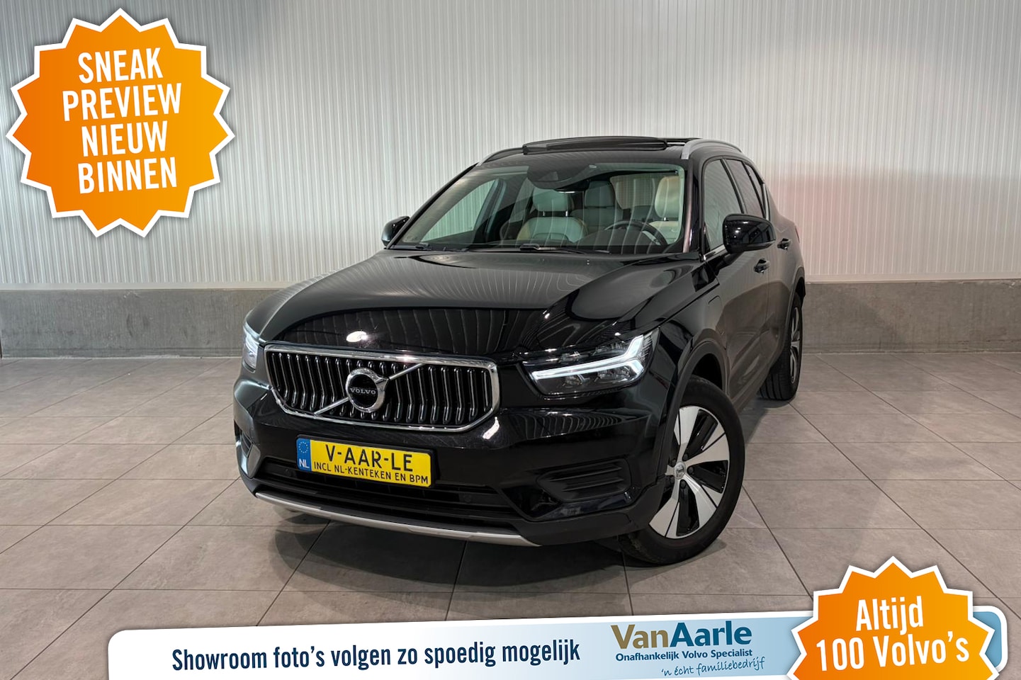 Volvo XC40 - T5 Aut. Plug-in Hybrid Inscription Leder Panoramadak Parkeercamera 262pk - AutoWereld.nl