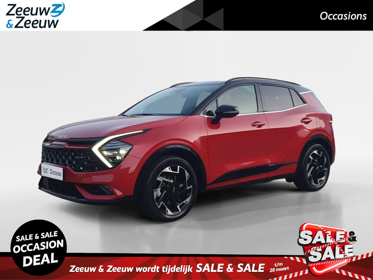 Kia Sportage - 1.6 T-GDi Plug-in Hybrid AWD GT-PlusLine | Trekhaak | Stoel verwarming en koeling | Rondom - AutoWereld.nl