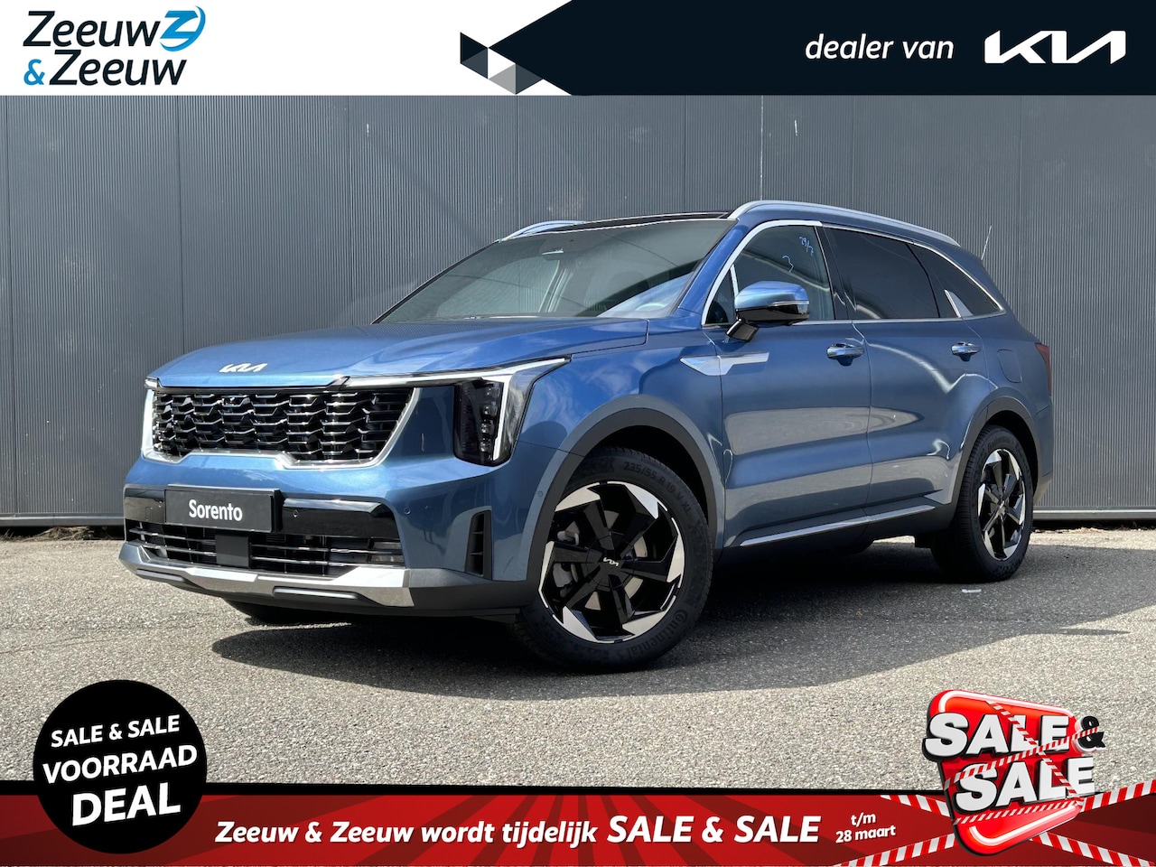 Kia Sorento - 1.6 T-GDi Plug-in Hybrid 4WD ExecutiveLine 7 pers NU MET €3000,- inruilpremie | Dodehoekca - AutoWereld.nl