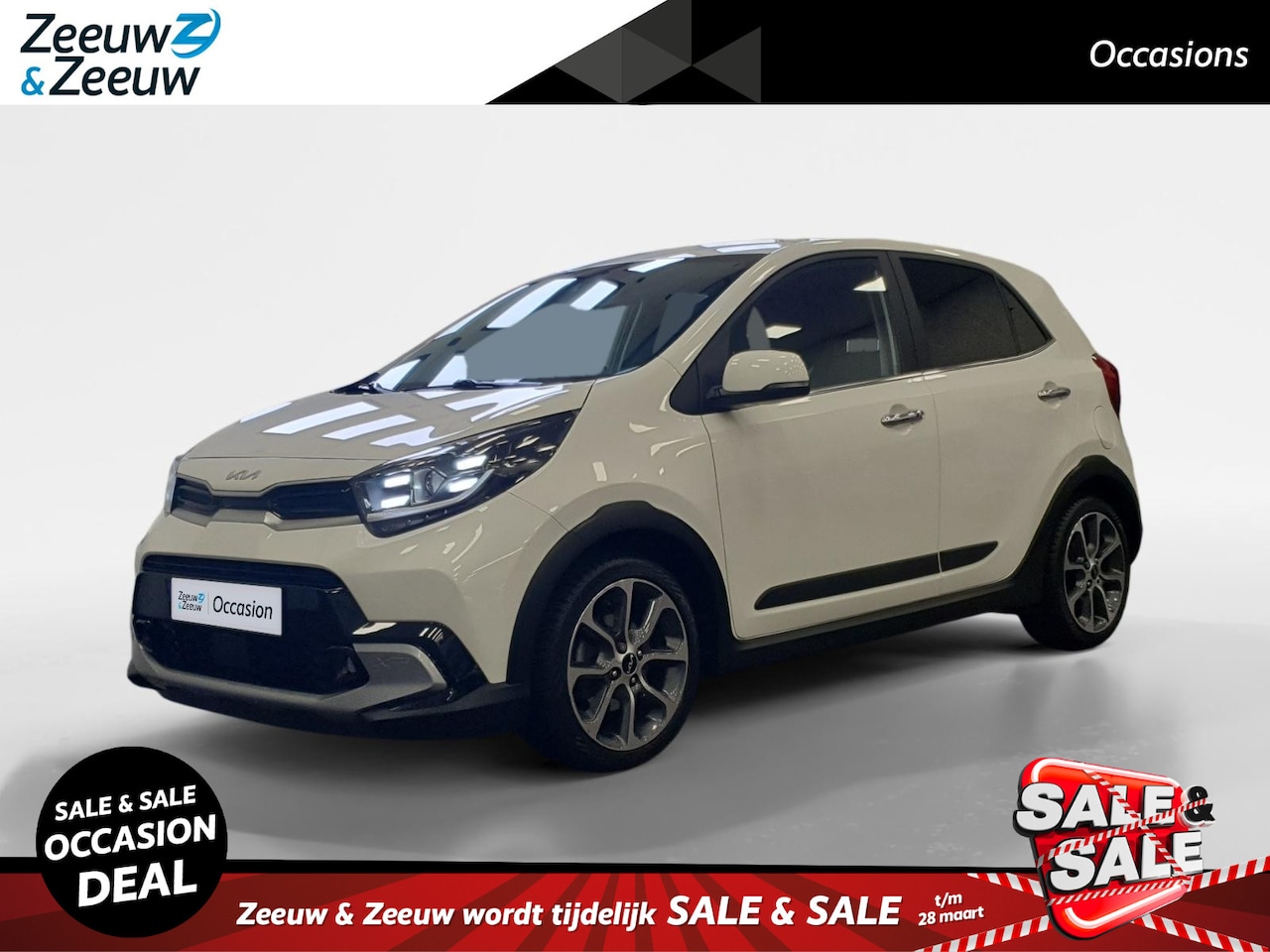 Kia Picanto - 1.0 T-GDi X-Line 5p | Stoel en stuurverwarming | Climate control | Cruise control | Ledere - AutoWereld.nl