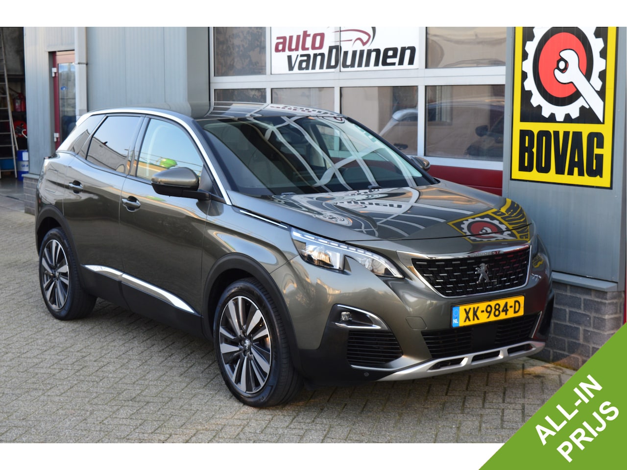 Peugeot 3008 - 1.6 PureTech Blue Lease Premium O.a: Navi, Clima, Cruise, Keyless, Carplay, Etc. All-in pr - AutoWereld.nl