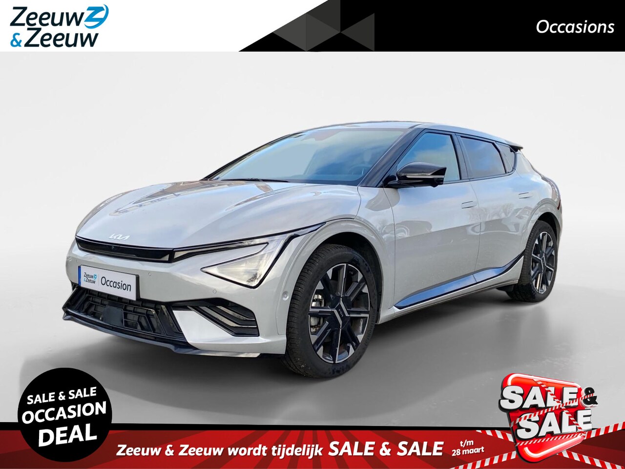 Kia EV6 - GT-Line 84 kWh | Dodehoek camera | 20 inch LM-velgen | Elektrische achterklep | Stoel verw - AutoWereld.nl