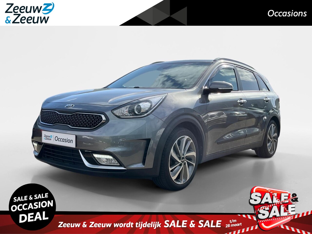 Kia Niro - 1.6 GDi Hybrid Edition | Schuifdak | Stoel- en stuurwielverwarming |18 inch lm-velgen - AutoWereld.nl