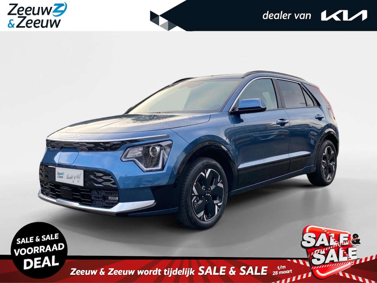 Kia Niro EV - Light Advanced 64.8 kWh | Enkele kleuren op voorraad bel voor info | Nu €3000,- inruilprem - AutoWereld.nl