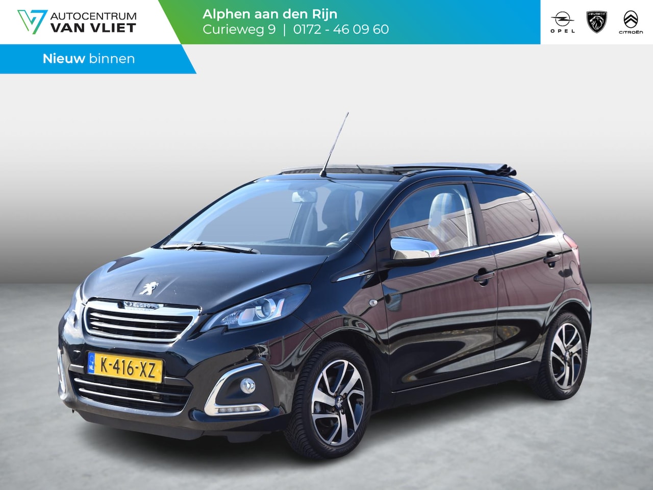 Peugeot 108 - 1.0 e-VTi Allure TOP! SCHUIFDAK | ACHTERUITRIJCAMERA | LMV | E.C.C. | - AutoWereld.nl