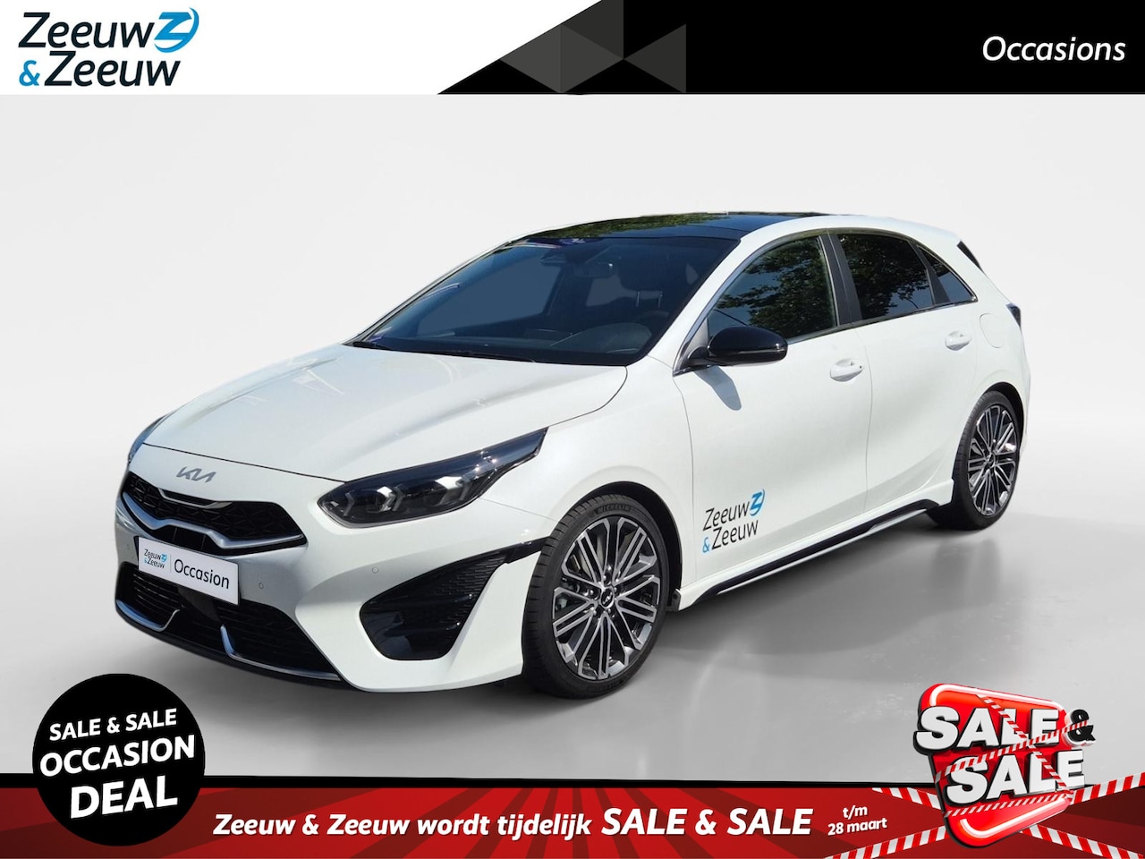 Kia Cee'd - Ceed 1.5 T-GDi GT-PlusLine | Airco | Navi | Camera | Privacy Glass | Panoramadak | AUTOMAA - AutoWereld.nl