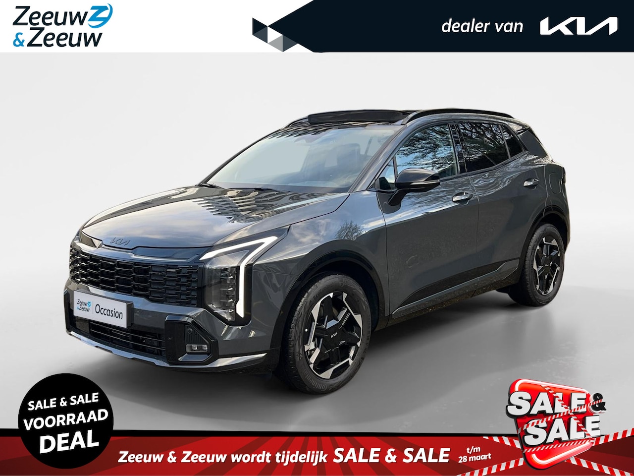 Kia Sportage - 1.6 T-GDi Hybrid GT-Line Demo | Navigatie | Draadlooscarplay | Schuifkanteldak | GT | - AutoWereld.nl