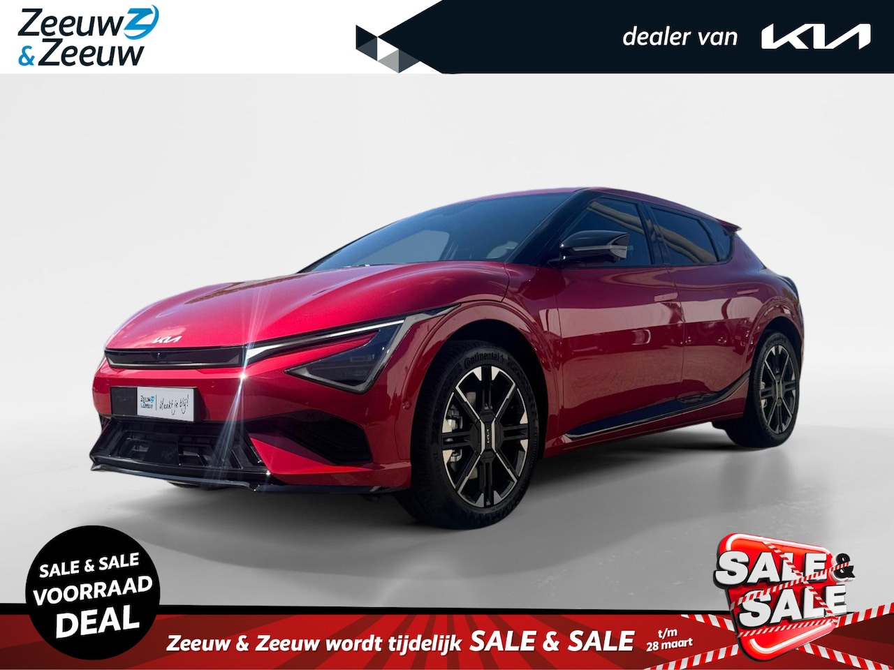 Kia EV6 - GT-Line AWD ALL WHEEL DRIVE | Enkele kleuren op voorraad bel voor info | € 5000,- Inruilpr - AutoWereld.nl