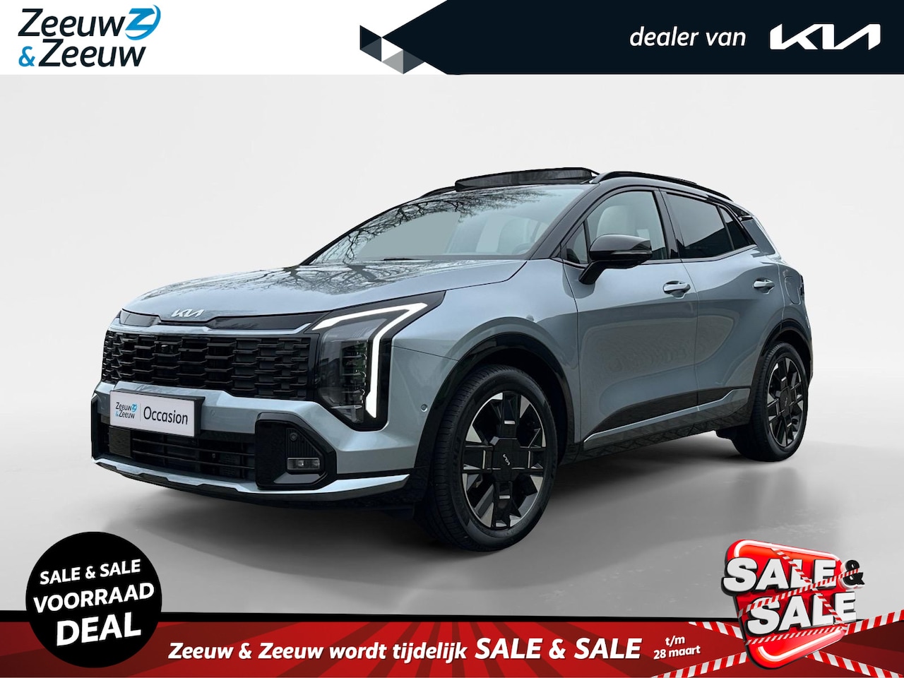 Kia Sportage - 1.6 T-GDi Plug-in Hybrid GT-PlusLine | Demo | Snel leverbaar | 360 Camera | Schuif-/kantel - AutoWereld.nl