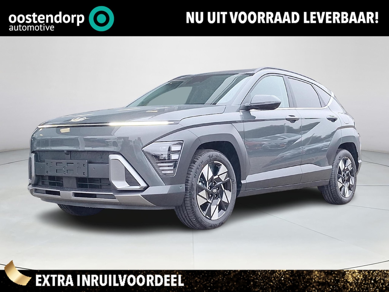 Hyundai Kona - 1.6 GDI HEV Premium | Apple Carplay / Android Auto | Stoel Geheugen | Stoel / Stuur Verwar - AutoWereld.nl