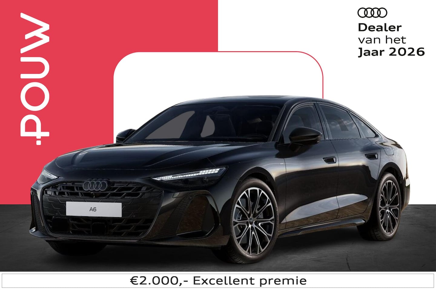 Audi A6 Limousine - 2.0 e-hybrid 299pk quattro S Edition | B&O Sound System | Velgen 20'' | Trekhaak Mech. Dra - AutoWereld.nl