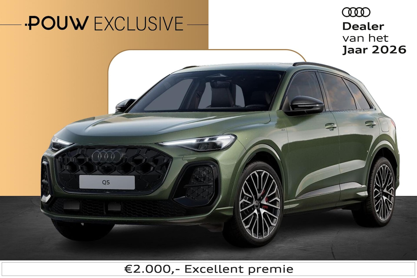 Audi Q5 - 2.0 TFSI e-hybrid quattro S Edition Competition | Geheugen Pakket | Head-up Display - AutoWereld.nl