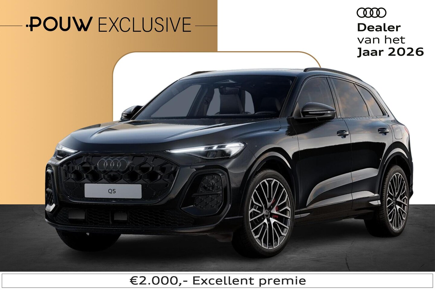 Audi Q5 - 2.0 TFSI e-hybrid quattro S Edition Competition | Panoramadak | Multimedia Pack - AutoWereld.nl