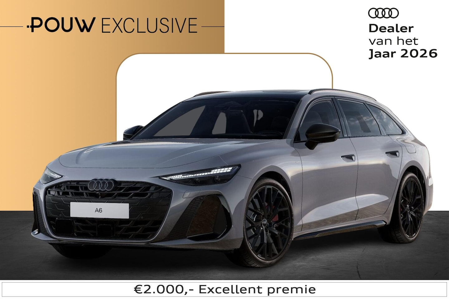 Audi A6 Avant - 2.0 e-hybrid 367pk quattro S Edition Competition | Luchtvering | Tech Pro Pakket - AutoWereld.nl