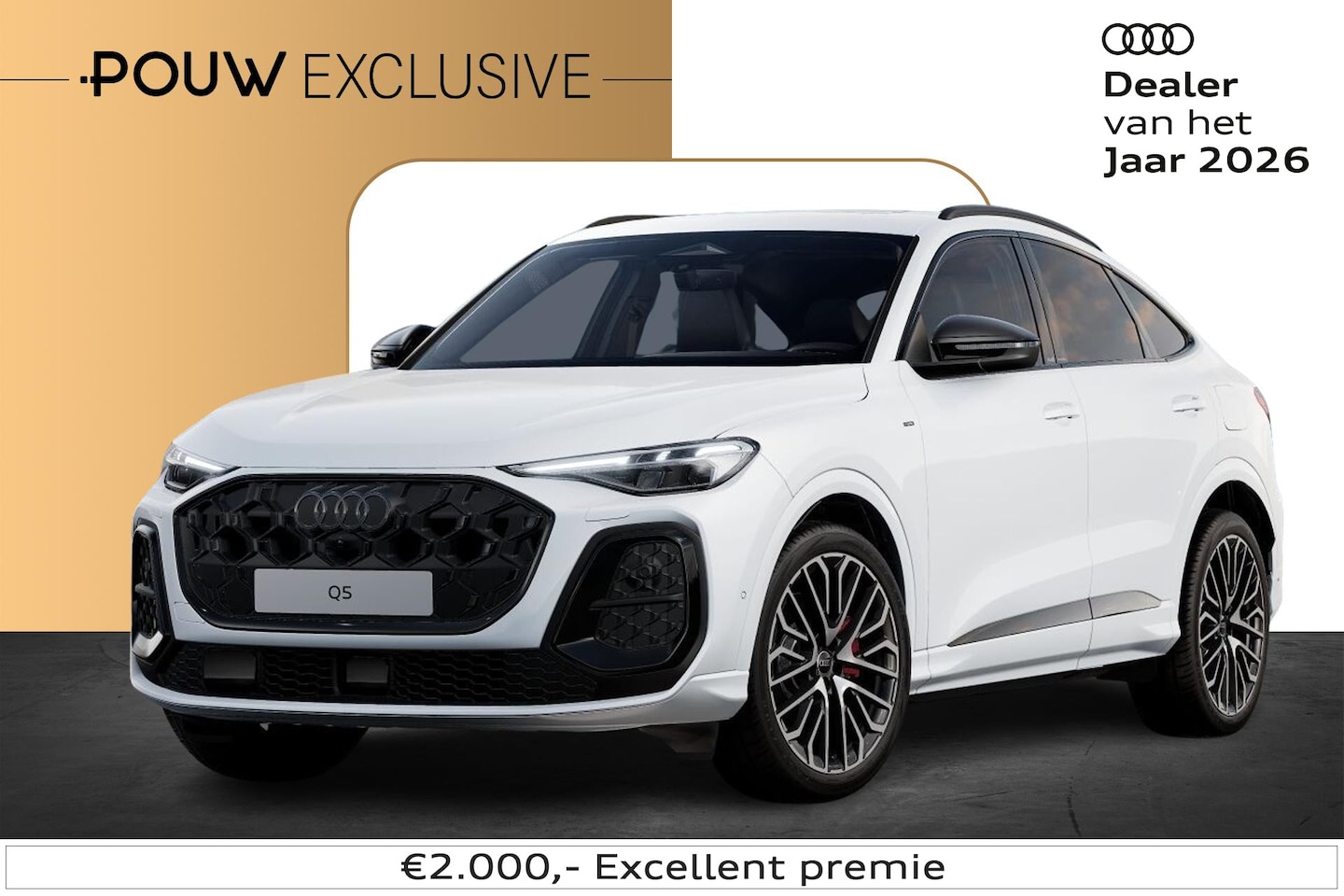 Audi Q5 Sportback - 2.0 TFSI e-hybrid quattro S Edition Competition | Tech Plus | Panoramadak - AutoWereld.nl