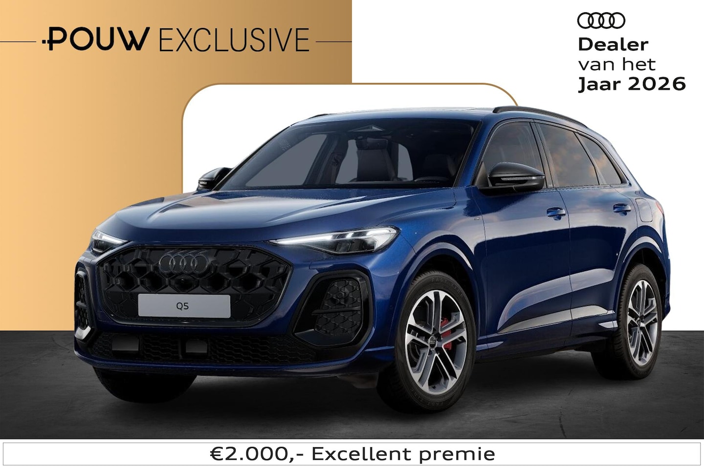 Audi Q5 - 2.0 TFSI e-hybrid quattro S Edition Competition | Tech Pro | Head-up Display - AutoWereld.nl