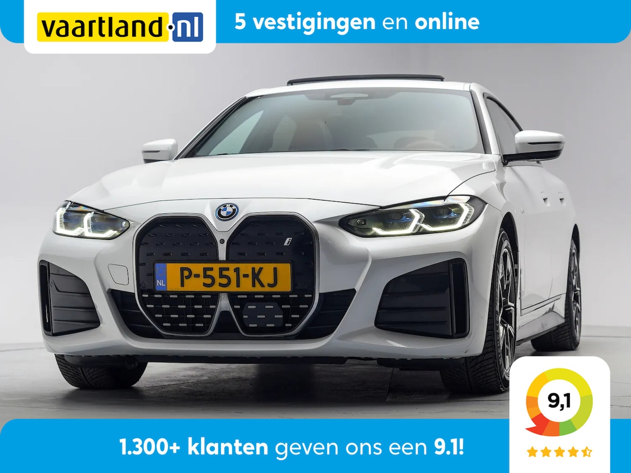 BMW i4 - eDrive40 M Sport Shadow 3-Fase [ Schuifdak Laserlicht HUD Memory HiFi ] - AutoWereld.nl