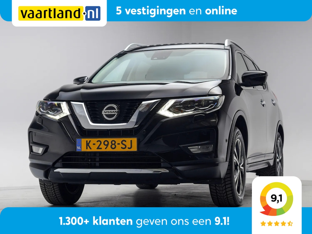 Nissan X-Trail - 1.3 DIG-T N-Connecta 7-Pers. Aut. [ Panorama Navi 360°cam Stoelverwarming Trekhaak ] - AutoWereld.nl