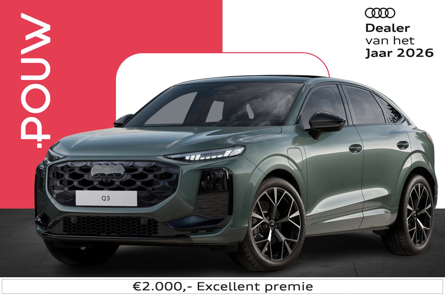 Audi Q3 Sportback - 1.5 272pk e-hybrid S edition | Trekhaak Pakket | Panoramadak - AutoWereld.nl