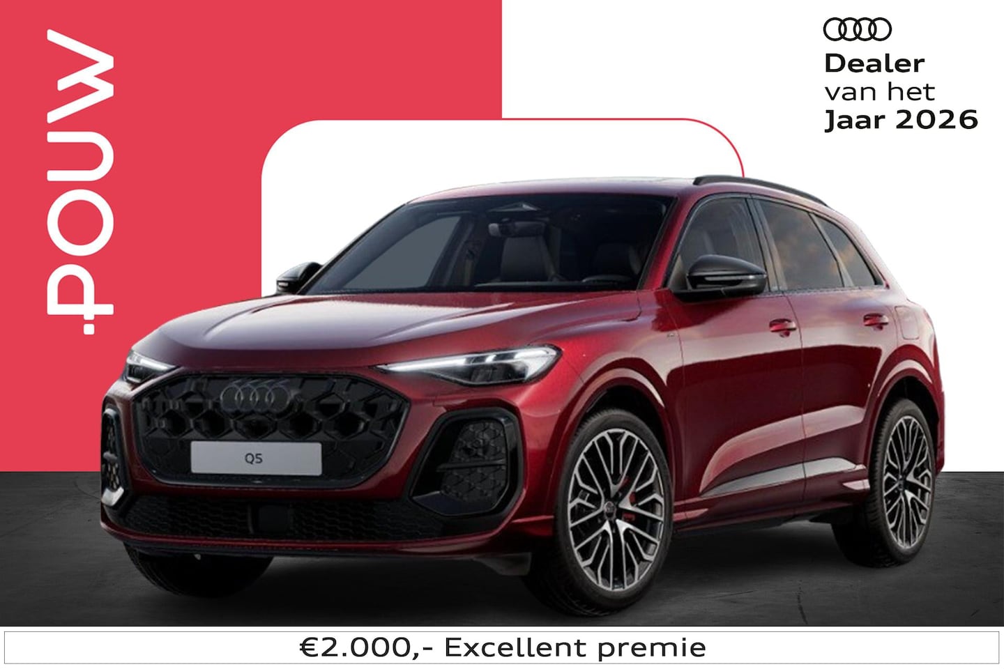 Audi Q5 - 2.0 TFSI e-hybrid quattro S edition Competition | LMV 21" | Panoramadak | Trekhaak - AutoWereld.nl