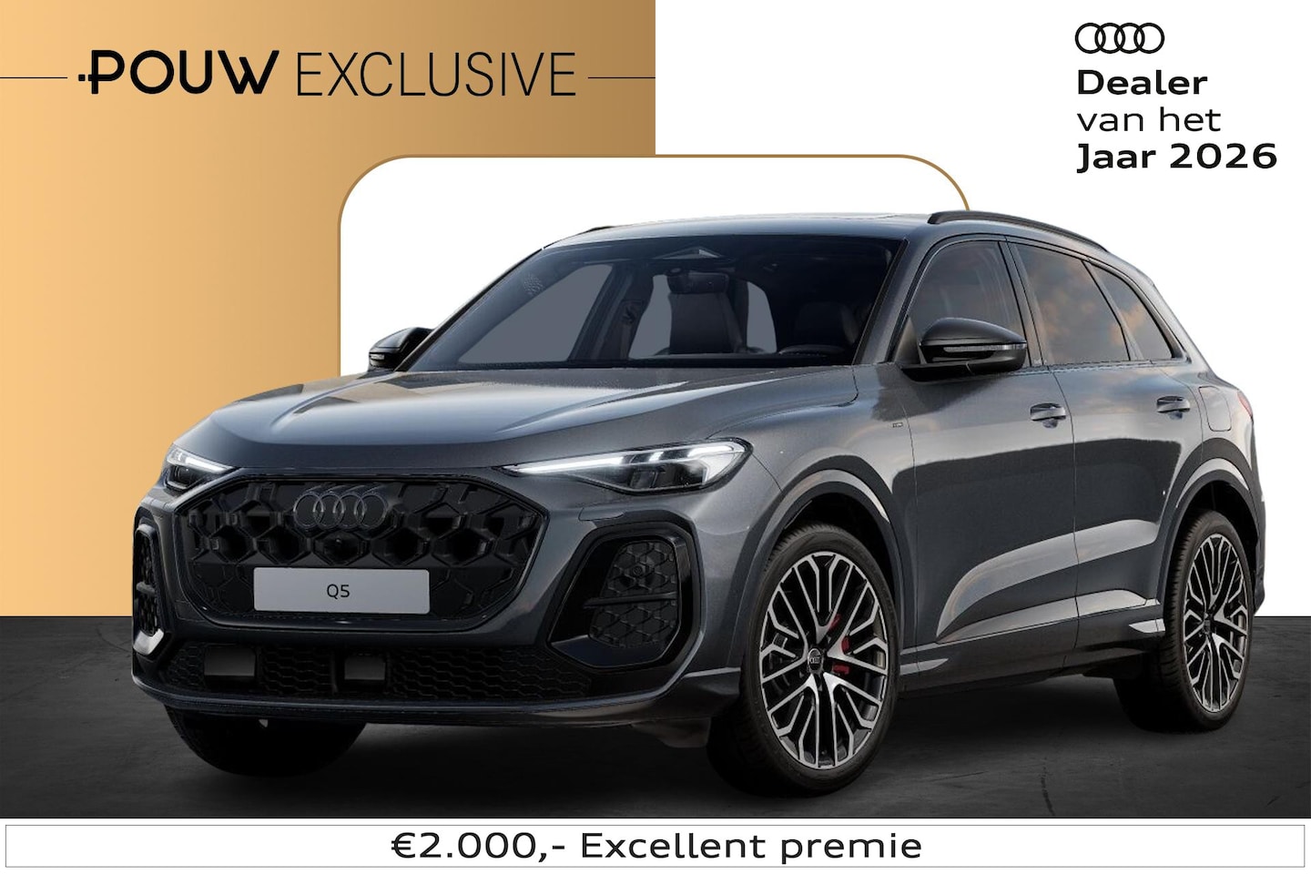 Audi Q5 - 2.0 TFSI e-hybrid quattro S Edition Competition | Head-up Display | Panoramadak - AutoWereld.nl