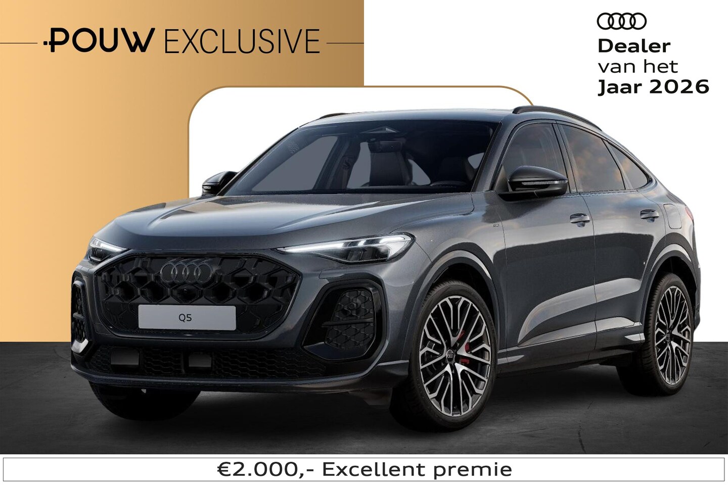 Audi Q5 Sportback - 2.0 TFSI e-hybrid quattro S Edition Competition | Bijrijders Display | 21" Velgen - AutoWereld.nl