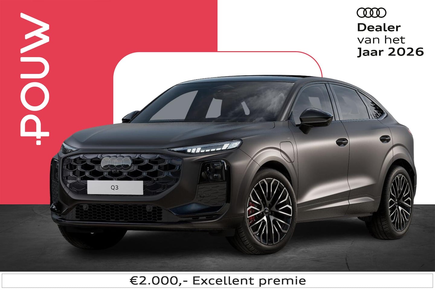 Audi Q3 Sportback - 1.5 272pk e-hybrid S Edition | Panoramadak | 20" Velgen - AutoWereld.nl