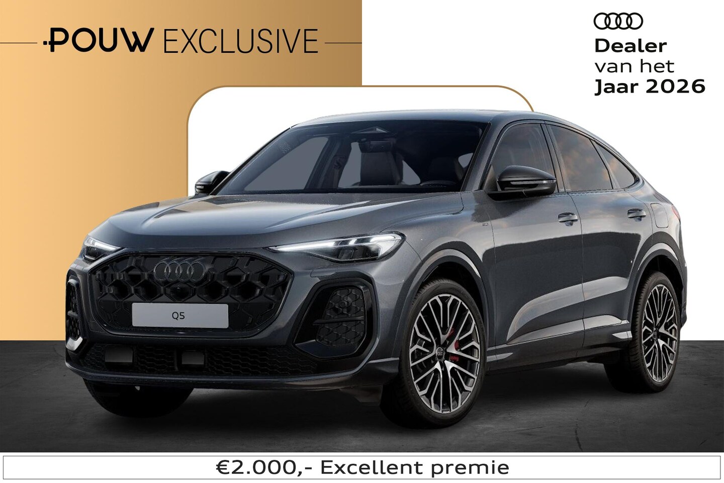 Audi Q5 Sportback - 2.0 TFSI e-hybrid quattro S Edition Competition | Tech Plus | 21" Velgen - AutoWereld.nl