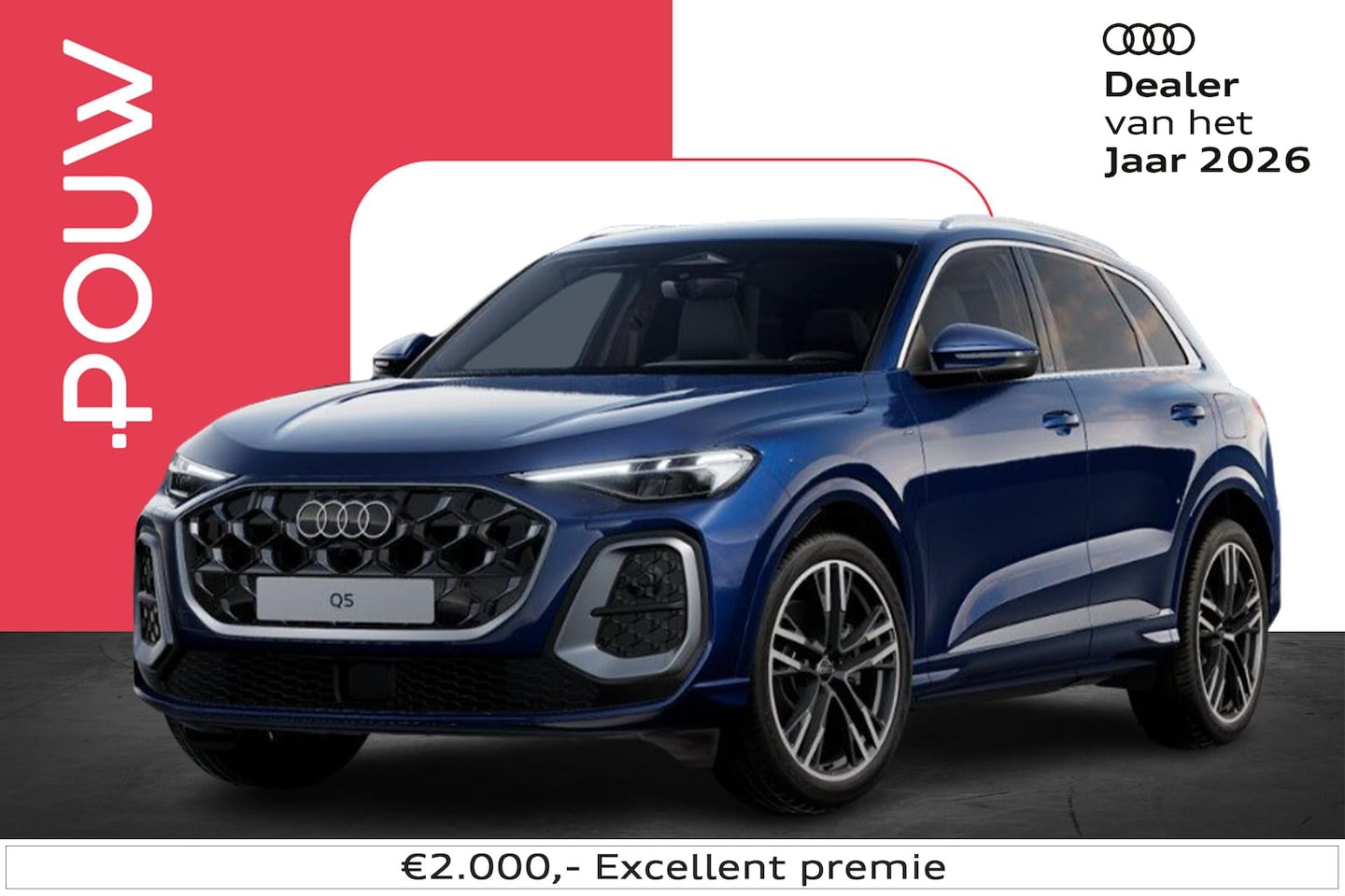 Audi Q5 - 2.0 TFSI 299pk e-hybrid quattro S edition | LMV 21" | Luchtvering | Trekhaak - AutoWereld.nl