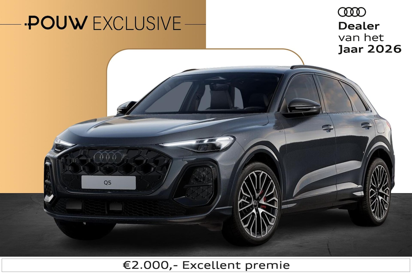 Audi Q5 - 2.0 TFSI e-hybrid quattro S Edition Competition | Trekhaak Wegklapbaar | 21" Velgen - AutoWereld.nl