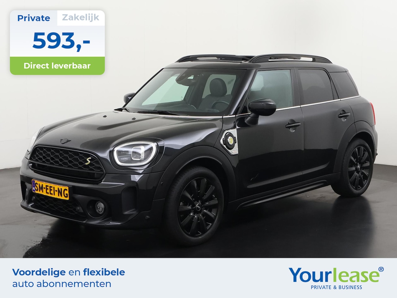 MINI Countryman - Mini Cooper S E ALL4 Black Pack | All-in 593,- Private Lease | Direct uit voorraad - AutoWereld.nl