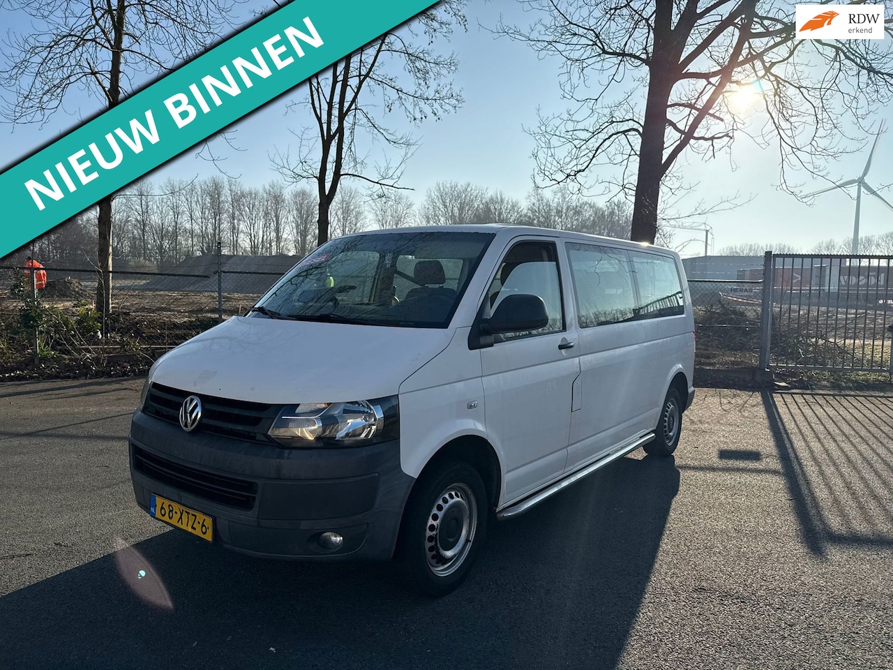 Volkswagen Transporter Kombi - 2.0 TDI L2H3 Trendline 9 PRSN UITVOERING - AutoWereld.nl