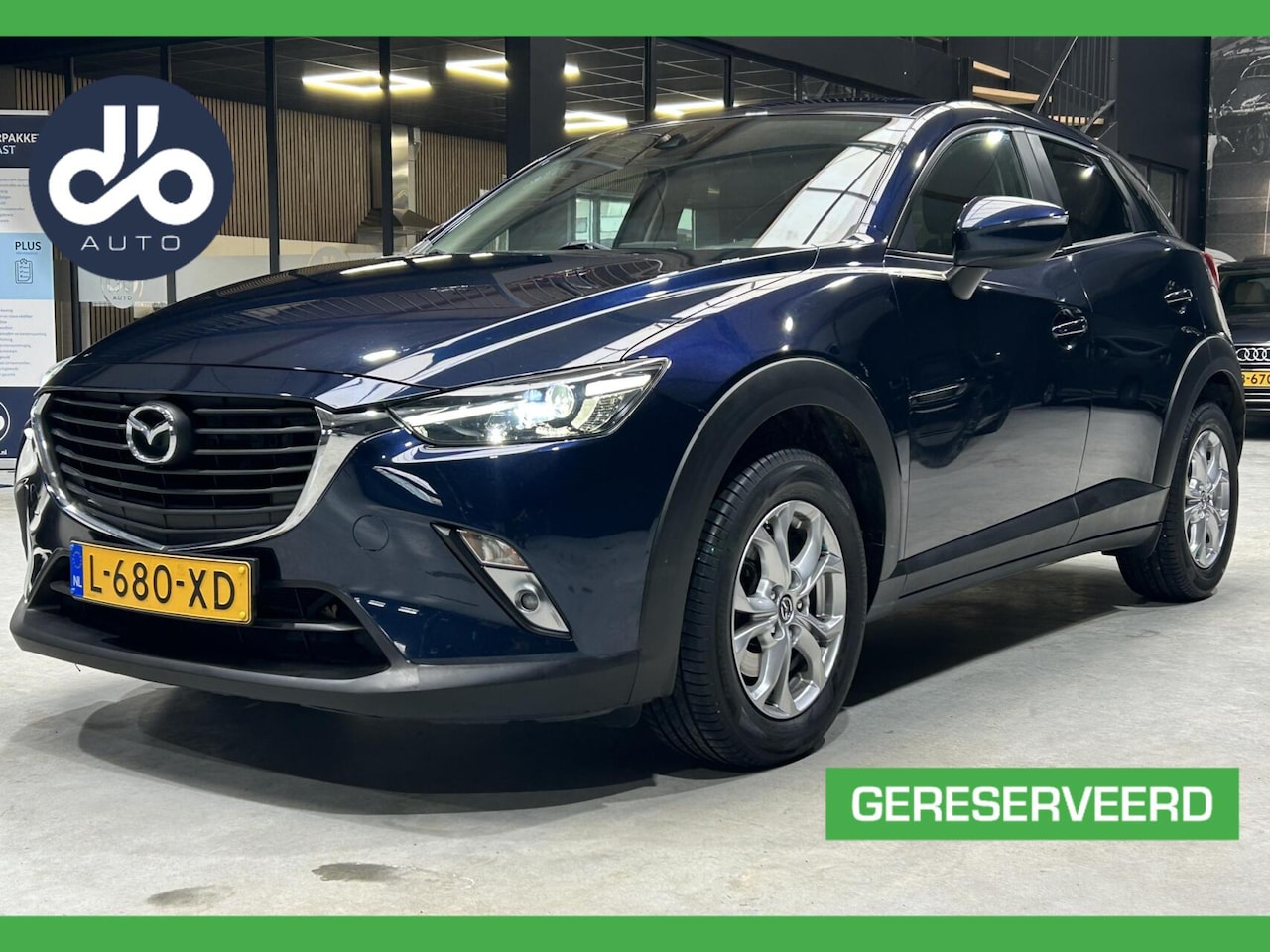 Mazda CX-3 - 2.0 SkyActiv-G AUTOMAAT 120 GT-Luxury TREKHAAK I NAVIGATIE I LED I STOEL VERW. - AutoWereld.nl