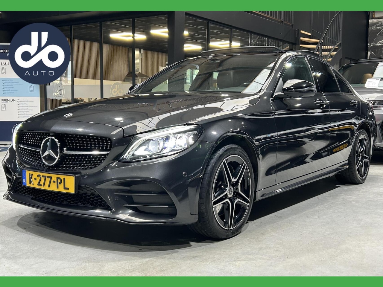 Mercedes-Benz C-klasse - 300 e Business Solution AMG Limited PANO I SFEER VERLICHTING I ORG.NL + NAP + DEALER O.H - AutoWereld.nl