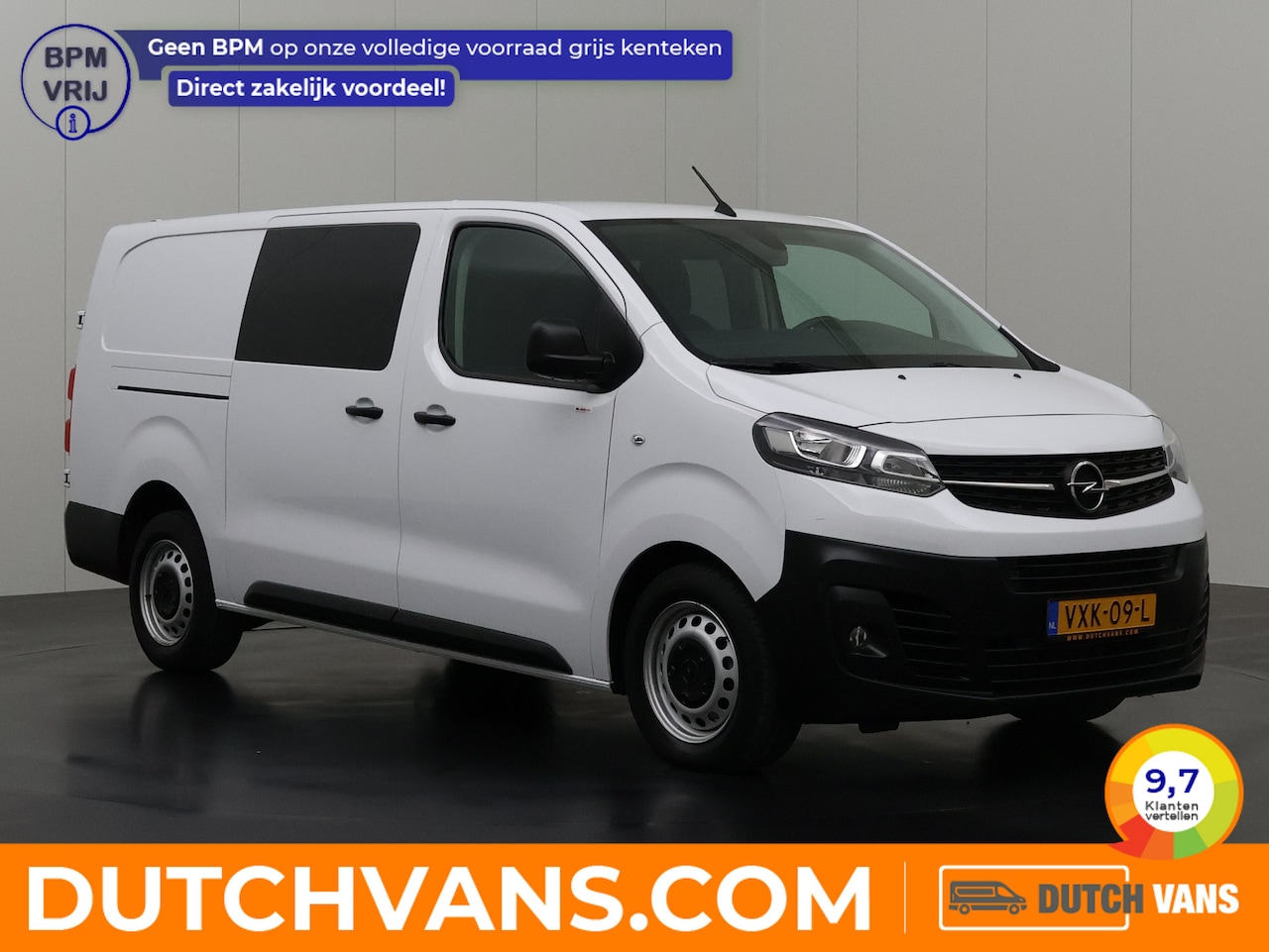 Opel Vivaro - 2.0BlueHDi 145PK XL Dubbele Cabine | 6-Persoons | Navigatie | Camera | Airco | Cruise - AutoWereld.nl