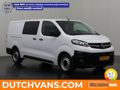 Opel Vivaro - 2.0BlueHDi 145PK XL Dubbele Cabine | 6-Persoons | Navigatie | Camera | Airco | Cruise